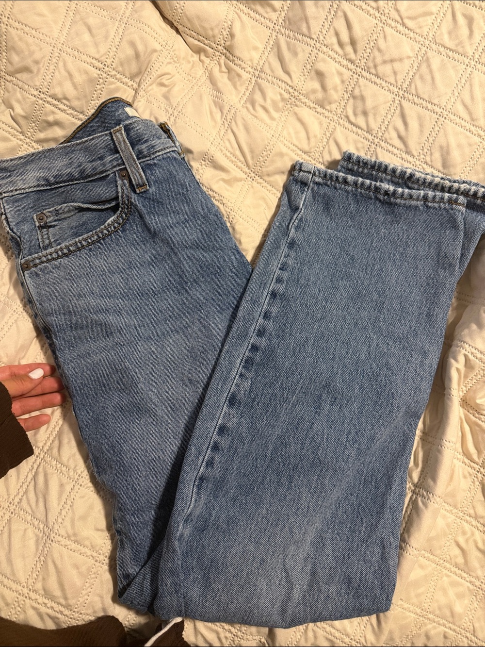 Classic High-Rise Light Blue Women's Jeans